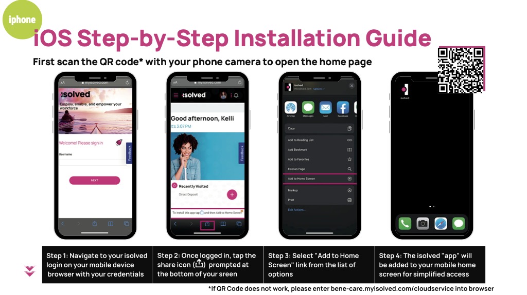 IPhone Mobile Download Instructions